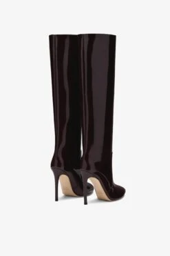 Paris Texas Rouge Noir Patent Stiletto Boots -Paris Texas Brand Shop PX501XVN0169053 03