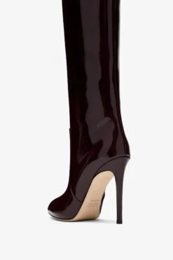 Paris Texas Rouge Noir Patent Stiletto Boots -Paris Texas Brand Shop PX501XVN0169053 05