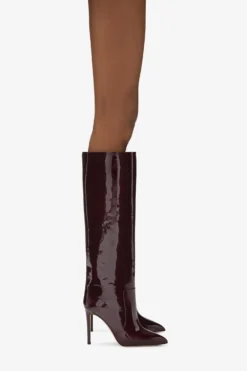 Paris Texas Rouge Noir Patent Stiletto Boots -Paris Texas Brand Shop PX501XVN0169053 10 scaled