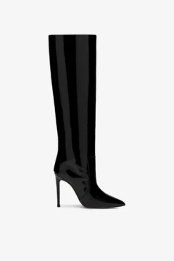 Paris Texas Black Patent Stiletto Boots