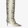Paris Texas Printed Phyton Leather Heel 60 Boots -Paris Texas Brand Shop PX503XPRPT116 01 scaled