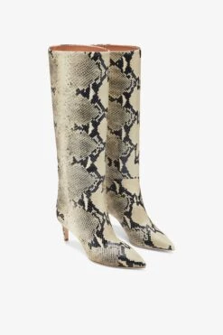 Paris Texas Printed Phyton Leather Heel 60 Boots 9 Paris Texas Printed Phyton Leather Heel 60 Boots -Paris Texas Brand Shop PX503XPRPT116 02