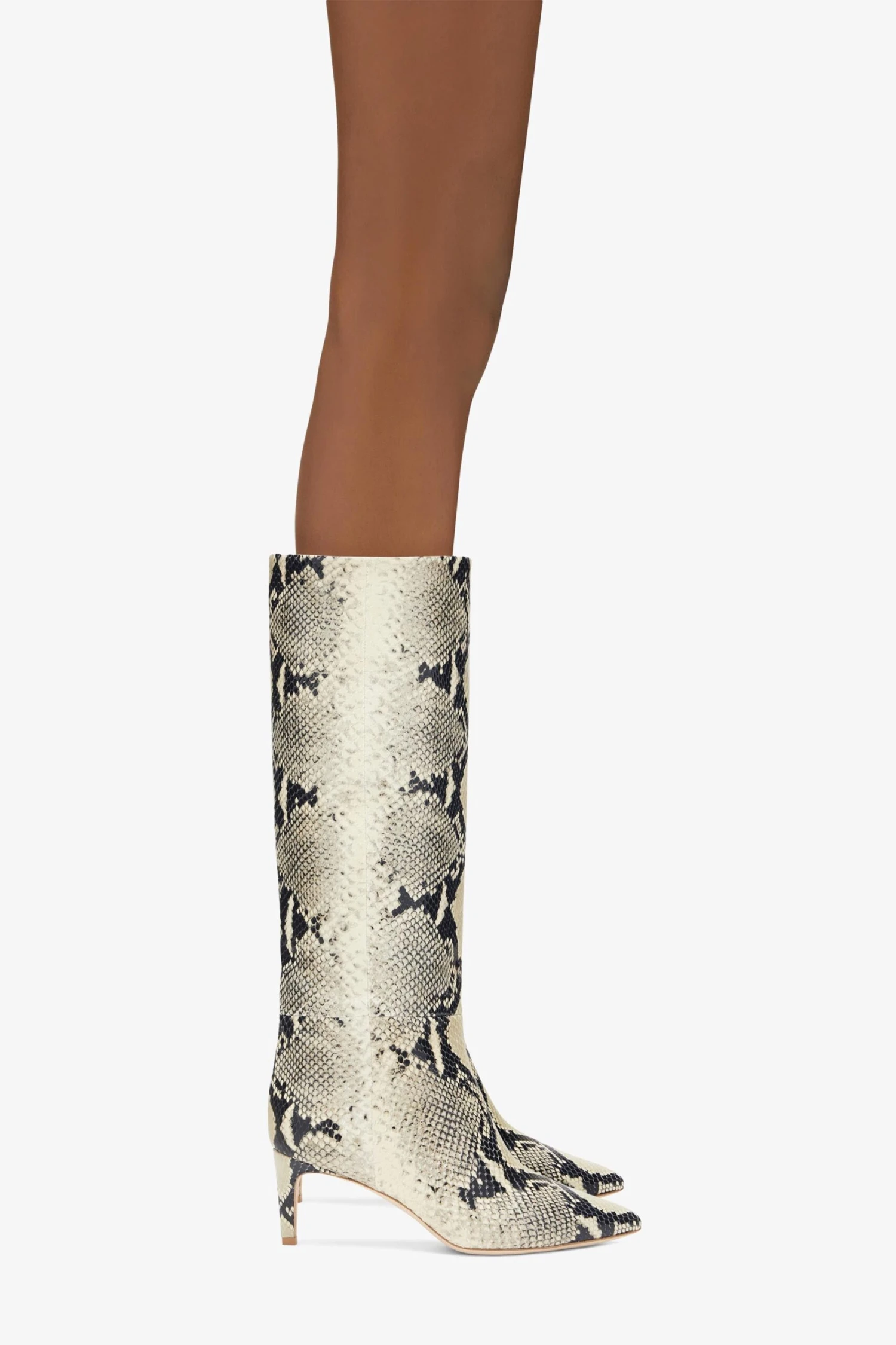 Paris Texas Printed Phyton Leather Heel 60 Boots 8 Paris Texas Printed Phyton Leather Heel 60 Boots - Image 6