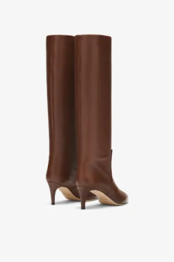 Paris Texas Brown Nappa Leather Heel 60 Boots -Paris Texas Brand Shop PX504XLTH3115CHESTNUT 03 scaled