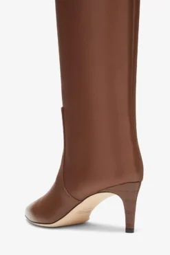 Paris Texas Brown Nappa Leather Heel 60 Boots -Paris Texas Brand Shop PX504XLTH3115CHESTNUT 05 scaled