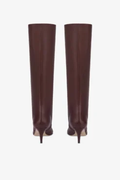 Boots In Rouge Noir Leather -Paris Texas Brand Shop PX504XLTH3BORDO 4 scaled