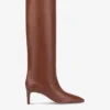 Paris Texas Pointed Knee-high Boots In Smooth Chocolate Leather -Paris Texas Brand Shop PX504XLTH3CIOCCOLATO 01 d6cd0a46 45d8 4fb1 a7c4 84607b066941 scaled