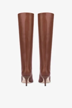 Paris Texas Pointed Knee-high Boots In Smooth Chocolate Leather -Paris Texas Brand Shop PX504XLTH3CIOCCOLATO 04 d15ccb81 bb92 4e8c bfc0 d1ad4a2633cf scaled