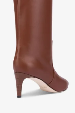 Paris Texas Pointed Knee-high Boots In Smooth Chocolate Leather -Paris Texas Brand Shop PX504XLTH3CIOCCOLATO 05 582f52c4 f196 4f36 8991 271ecbf26396 scaled