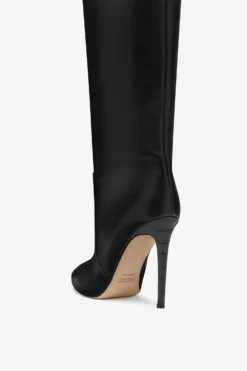Paris Texas Black Nappa Leather Stiletto Over The Knee Boots -Paris Texas Brand Shop PX512XLTH3NERO 05 scaled