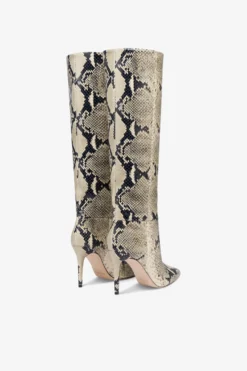 Boots In Natural Python-print Leather -Paris Texas Brand Shop PX548XPRPT116NATURALE 3 scaled