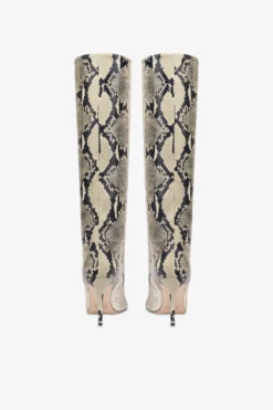 Boots In Natural Python-print Leather -Paris Texas Brand Shop PX548XPRPT116NATURALE 4 scaled