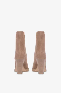 Paris Texas Square-toe Ankle Boots In Koala Suede Leather -Paris Texas Brand Shop PX613XV003468KOALA 04 ea19dc9c 62b7 4274 b0c7 ed07697c9eef scaled