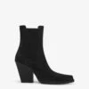 Paris Texas Black Calf Suede Ankle Boots -Paris Texas Brand Shop PX613XV003561NERO 01