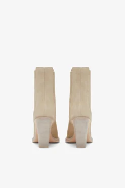 Paris Texas Angora Calf Suede Ankle Boots -Paris Texas Brand Shop PX613XV003ANGORA 04 scaled