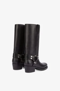 Paris Texas Square-toe Boots In Smooth Black Leather -Paris Texas Brand Shop PX662XLTVTNERO 03 510ee274 3a18 4e53 86cd 97095aec805d