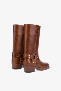 Paris Texas Square-toe Boots In Shiny Vintage Leather -Paris Texas Brand Shop PX662XSVCLCUOIO 03