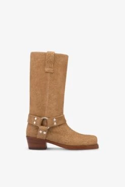 Paris Texas Brand Shop 31 Paris Texas Boots In Tobacco Suede Leather