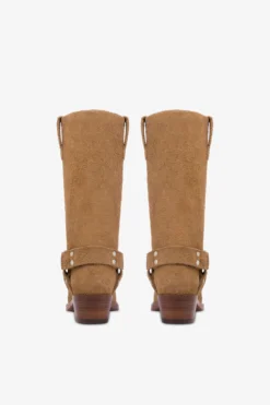 Paris Texas Boots In Tobacco Suede Leather -Paris Texas Brand Shop PX662XVP03596TABACCO 4 scaled