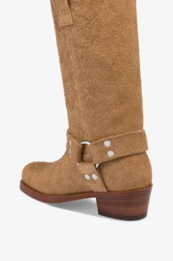 Paris Texas Boots In Tobacco Suede Leather -Paris Texas Brand Shop PX662XVP03596TABACCO 5 scaled