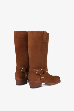 Boots In Cognac Calf Suede Leather 10 Boots In Cognac Calf Suede Leather -Paris Texas Brand Shop PX662XWACS690COGNAC 3 scaled