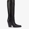 Paris Texas Pointed Knee-high Boots In Black Shiny Vintage Leather -Paris Texas Brand Shop PX685XSVCLNERO 01 77aa8109 5aad 4bbd b9d5 8bac5035becd scaled