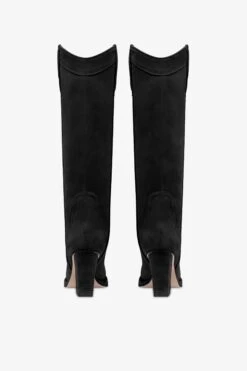 Paris Texas Black Calf Suede Boots -Paris Texas Brand Shop PX685XV003561NERO 4