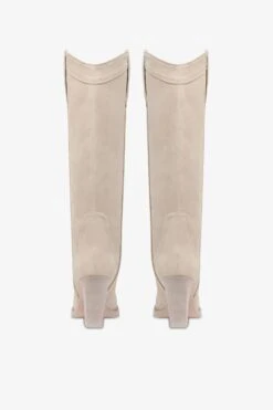 Paris Texas Angora Calf Suede Boots -Paris Texas Brand Shop PX685XV003ANGORA 4