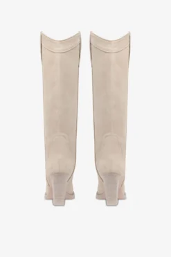 Paris Texas Angora Calf Suede Boots -Paris Texas Brand Shop PX685XV003ANGORA 4 scaled