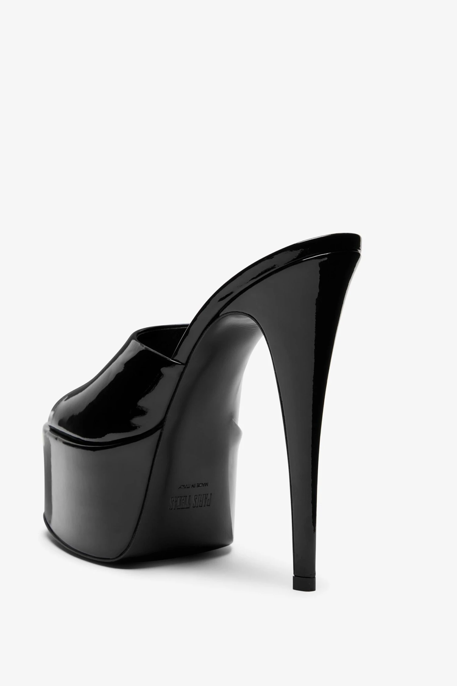 Paris Texas Black Patent Leather Platform Mules 7 Paris Texas Black Patent Leather Platform Mules - Image 5