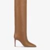 Boots In Pecan Calf Leather -Paris Texas Brand Shop PX757XLTH3113PECAN 1