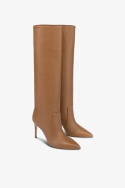 Boots In Pecan Calf Leather 9 Boots In Pecan Calf Leather -Paris Texas Brand Shop PX757XLTH3113PECAN 2