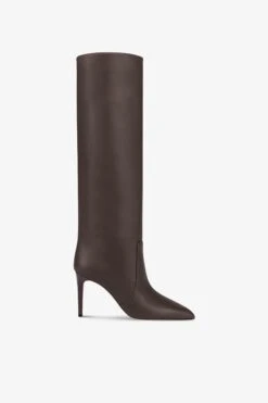 Boots In Ebony Calf Leather