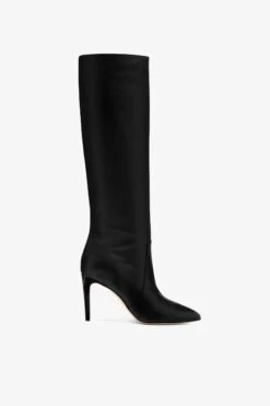 Paris Texas Black Nappa Leather Heel 85 Boots