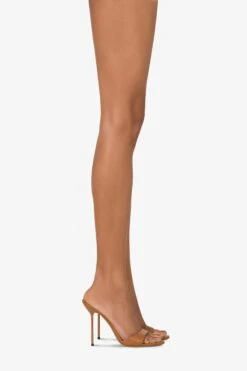 Mules In Beige Leather -Paris Texas Brand Shop PX836XNPP3BEIGE 10