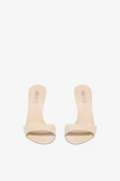 Mules In Almond Patent Leather 10 Mules In Almond Patent Leather -Paris Texas Brand Shop PX836XVN0114263ALMOND 3 scaled