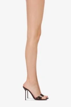 Paris Texas Mules In Chocolate Patent Leather -Paris Texas Brand Shop PX836XVN0136079DARKCHOCOLATE 10 scaled