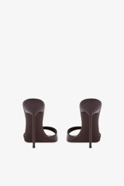 Paris Texas Mules In Chocolate Patent Leather -Paris Texas Brand Shop PX836XVN0136079DARKCHOCOLATE 4 scaled