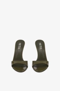 Paris Texas Mules In Safari-colored Patent Leather -Paris Texas Brand Shop PX836XVN0156972SAFARI 3