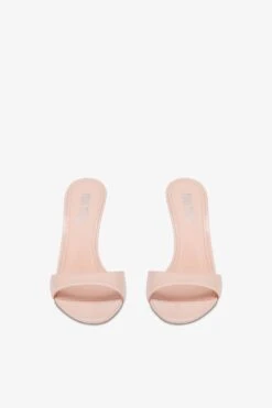 Paris Texas Mules In Powder Pink Patent Leather -Paris Texas Brand Shop PX836XVN0160714POWDER 3