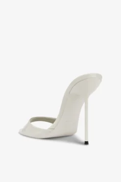 Mules In Grey Patent Leather -Paris Texas Brand Shop PX836XVN0171046LTGREY 5 scaled