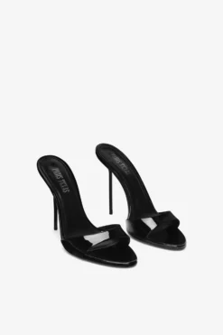 Paris Texas Black Patent Leather Mule -Paris Texas Brand Shop PX836XVN01NERO 02 scaled