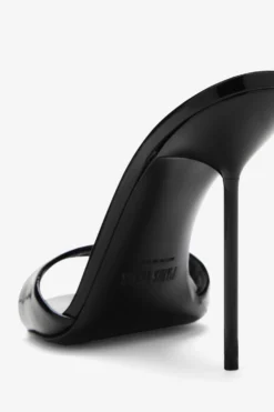 Paris Texas Black Patent Leather Mule -Paris Texas Brand Shop PX836XVN01NERO 05 scaled