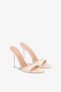Paris Texas Mules In Ivory Patent Leather -Paris Texas Brand Shop PX836XVN0DIVORY 2