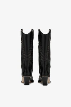 Paris Texas Black Lizard-effect Nappa Leather Boots -Paris Texas Brand Shop PX854XTJLTNERO 04