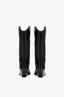 Paris Texas Black Lizard-effect Nappa Leather Boots -Paris Texas Brand Shop PX854XTJLTNERO 04 scaled