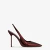 Paris Texas Slingbacks In Maroon Mirror-effect Leather -Paris Texas Brand Shop PX913XNPMR48WINE 1 0a6ae353 95a9 421e 8194 66bdf4f4d20d