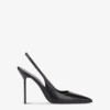 Paris Texas Sharp, Pointed Slingbacks In Smooth Black Leather 1 Paris Texas Sharp, Pointed Slingbacks In Smooth Black Leather -Paris Texas Brand Shop PX913XNPP3NERO 01 scaled