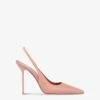 Paris Texas Sharp, Pointed Slingbacks In Smooth Romance Leather -Paris Texas Brand Shop PX913XNPP3ROMANCE 01