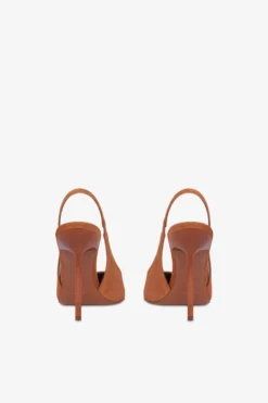 Slingbacks In Cognac Suede Leather -Paris Texas Brand Shop PX913XSA04M979COGNAC 4 scaled